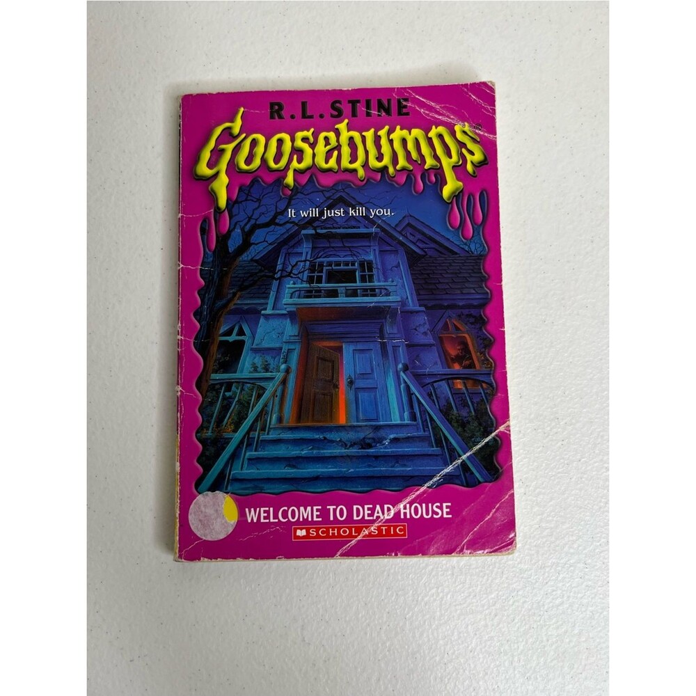 Goosebumps #1 Welcome To Dead House First Edition 1992 Paperback Book Original